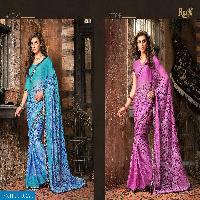 Ruchi chiffon mania vol-5 Wholesale chiffon Saree collection